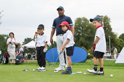 RBC and Golf Canada are proud to launch RBC Community Junior Golf along with ambassador Harold Varner III. (CNW Group/RBC)