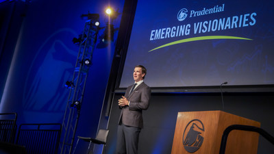 Eli Manning at the inaugural Emerging Visionaries Summit