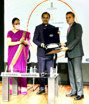Healthium Medtech conferred with 'India Medical Device Award' as Runner-Up in the 'India Medical Device Leader of the Year' category by the Ministry of Chemicals &amp; Fertilizers, Government of India