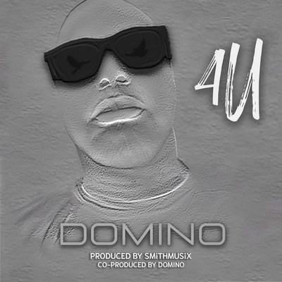 The artwork cover the new release "4U" performed by Hip Hop Pioneer DOMINO