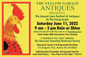 Yellow Garage - June Festival of Antiques