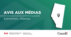 Avis aux médias - Le ministre Vandal fera une importante annonce de financement à l'appui des créateurs d'emplois et des entreprises à forte croissance d'Edmonton