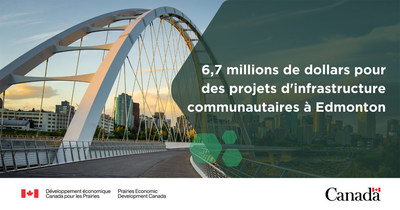 Le gouvernement du Canada investit dans les espaces communautaires d'Edmonton, renforant ainsi la collectivit et crant des emplois (Groupe CNW/Prairies Economic Development Canada)