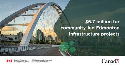 Government of Canada invests in Edmonton’s community spaces, building community and creating jobs (CNW Group/Prairies Economic Development Canada)