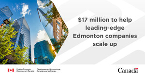 Innovative, high-growth Edmonton companies receive federal support for scaling up, creating jobs
