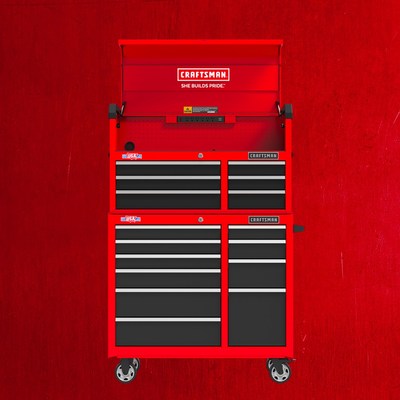 CRAFTSMAN will honor women who build pride in their homes, yards and communities with limited edition She Builds Pride™ CRAFTSMAN S2000 storage units available exclusively as a giveaway.