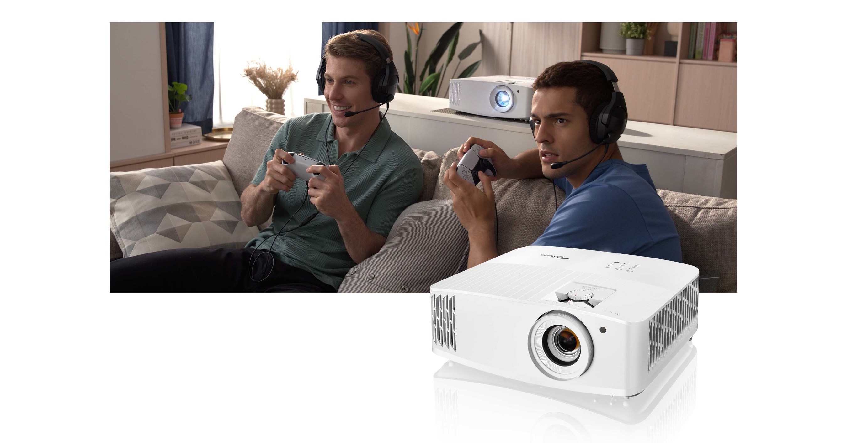 Optoma Introduces Versatile Smart 4K UHD Home Entertainment Projector