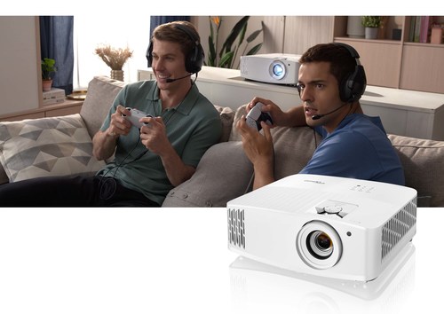 Optoma's new UHD55 smart true 4K UHD projector delivers impressive cinematic experiences at home.