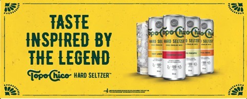 Topo Chico Hard Seltzer (CNW Group/Citizen Relations LP c/o Molson Coors)