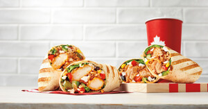 Tim Hortons introduces two new lunch and dinner options: fresh and hearty Loaded Wraps in Cilantro Lime Chicken and Habanero Chicken flavours