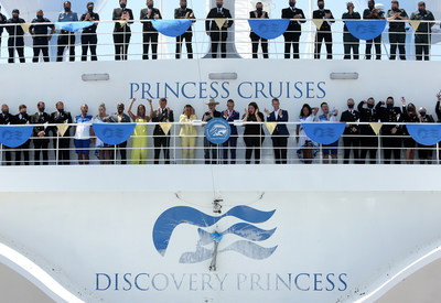 Discovery Princess officially named in Los Angeles