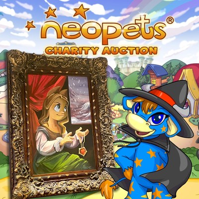 Neopets Auctioning 25-Piece Rare Art Collection to Benefit Four Key Charities: World Wildlife Fund, The Trevor Project, Project Hope and Eden Reforestation Project. The auction will go live on GiveSmart on Monday, May 9, 2022 and will end on Sunday, May 15, 2022. (CNW Group/Neopets)