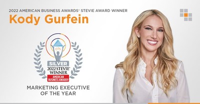 Exiger’s Kody Gurfein Wins Stevie® Award for Marketing Executive of the Year: “Transformational marketing leader” at Exiger honored as Silver Stevie® award winner in the 20th Annual American Business Awards®