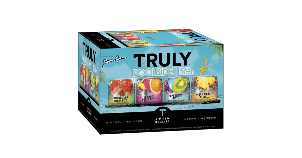 TRULY TAPS GLOBAL POP SUPERSTAR DUA LIPA AS CHIEF FLAVOR OFFICER FOR NEW LIMITEDEDITION TRULY