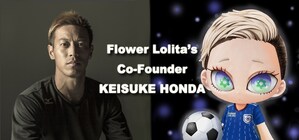 Keisuke Honda joined NFT Project "FLOWER LOLITA"!