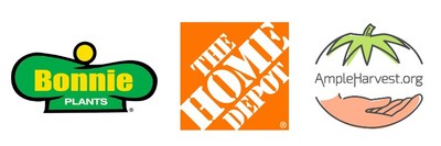 Bonnie Plants partners with The Home Depot to empower gardeners to donate their harvest to Ample Harvest this season.