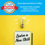 Bonus Borrows Return on hoopla digital During May to Kickstart...