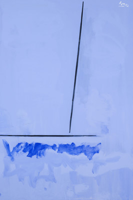 Le tableau majeur de Robert Motherwell, August Sea #5, mne la vente aux enchres printanire de la Maison Heffel (Estimation : 2 000 000 - 2 500 000 $) (Groupe CNW/Maison de ventes aux enchres Heffel)