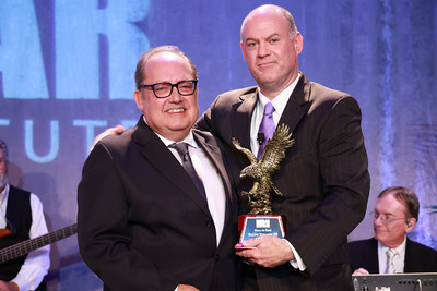 The Modular Building Institute inducts Ralph Tavares into its Hall of Fame during the 2022 World of Modular