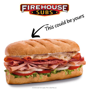 FIREHOUSE SUBS® THANKS GUESTS BY NAME WITH THE RETURN OF FAN-FAVORITE "NAME OF THE DAY" OFFER