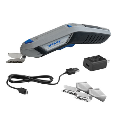 The Dremel® brand introduces the new powerful Dremel Electric Scissors Kit to provide DIYers with a sharp performance to cut through fabric, cardboard, vinyl and hard plastics, supporting a range of crafting projects.