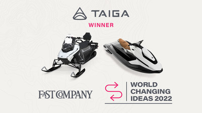 Taiga Named Winner in Fast Company’s 2022 World Changing Ideas Awards (CNW Group/Taiga Motors Corporation)