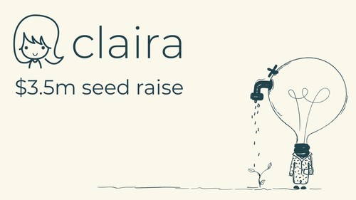 Claira fundraising announcement