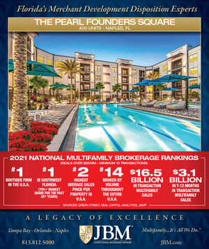 JBM® Lists The Pearl Founders Square - Brand New Luxury Apartments in Naples, Florida