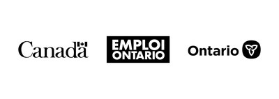 Logos Gouvernement du Canada, Emploi Ontario et Gouvernement de l'Ontario (Groupe CNW/Greater Toronto Airports Authority)