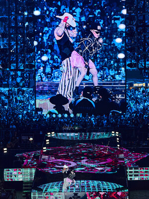 RMA Creates 3D Concert Visuals for Madonna and Maluma