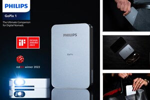 Philips GoPix 1 mit 2022 iF Design &amp; Red Dot Awards ausgezeichnet