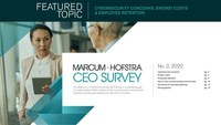 The Marcum-Hofstra CEO Survey is a periodic gauge of mid-market CEOs’ outlook and their priorities for the next 12 months. The survey polls the leaders of companies with revenues ranging from $5 million to $1 billion-plus.