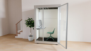 Office Pod Manufacturer SnapCab Launches Dedicated Video-Conferencing Office Space at NeoCon, June 13-15