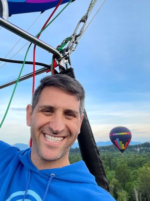 Eliav Cohen, tech co-founder and hot air balloon pilot has his sights set on redefining advertising