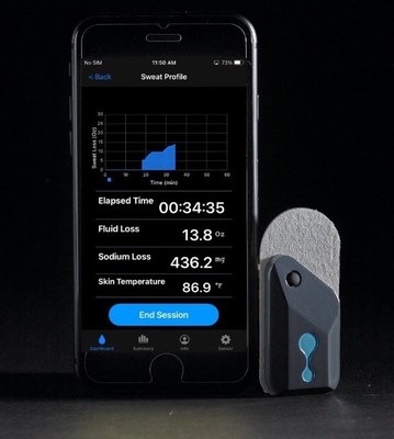 Epicore’s Connected Hydration wearable and software application provides personalized hydration management and recovery in real-time.