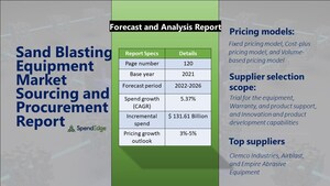 "Sand Blasting Equipment Market" Sourcing and Procurement Research Report| SpendEdge