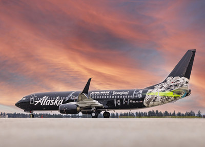 Alaska Airlines launches new Star Wars-themed aircraft to celebrate adventures to ‘Star Wars: Galaxy’s Edge’ at Disneyland Resort.