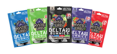 Mystic Labs Delta-9 Gummies are available online at www.mysticlabsd8.com and at select retail locations nationwide.