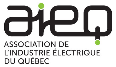Logo Association de l'industrie lectrique du Qubec (AIEQ) (Groupe CNW/Association de l'industrie lectrique du Qubec (AIEQ))