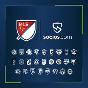 SOCIOS.COM BECOMES OFFICIAL FAN LOYALTY PARTNER OF 26 MLS CLUBS