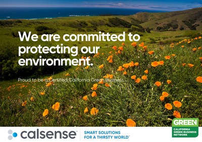 By becoming California Green Business Network certified, Calsense is committed to protecting the environment.
