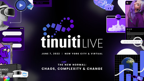 Just Announced: Tinuiti Live Agenda Explores “The New, New Normal” for Ecommerce Brands; In its fourth year, popular performance marketing conference returns “Live” to address “Chaos, Complexity & Change”