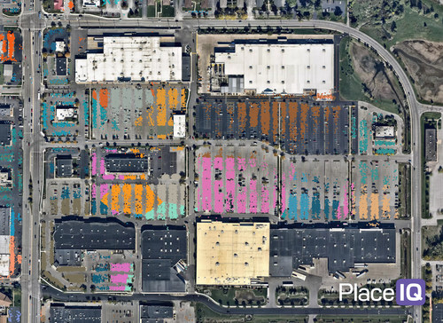 Auto telematic data used to create attributed visitation by PlaceIQ