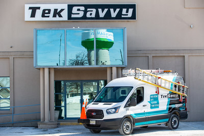 TekSavvy headquarters. Chatham, ON. March 4, 2022. Nick Kozak Photo. (Groupe CNW/TekSavvy Solutions Inc.)