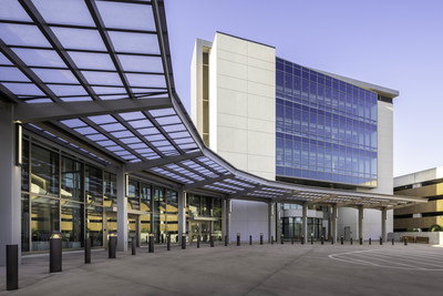 The new St. Anthony’s Hospital Patient Tower features 90 new all-private patient rooms and cost $152 million. The tower is scheduled to open for patients next week.