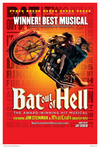 THE PRODUCERS OF JIM STEINMAN S BAT OUT OF HELL THE MUSICAL ANNOUNCE 