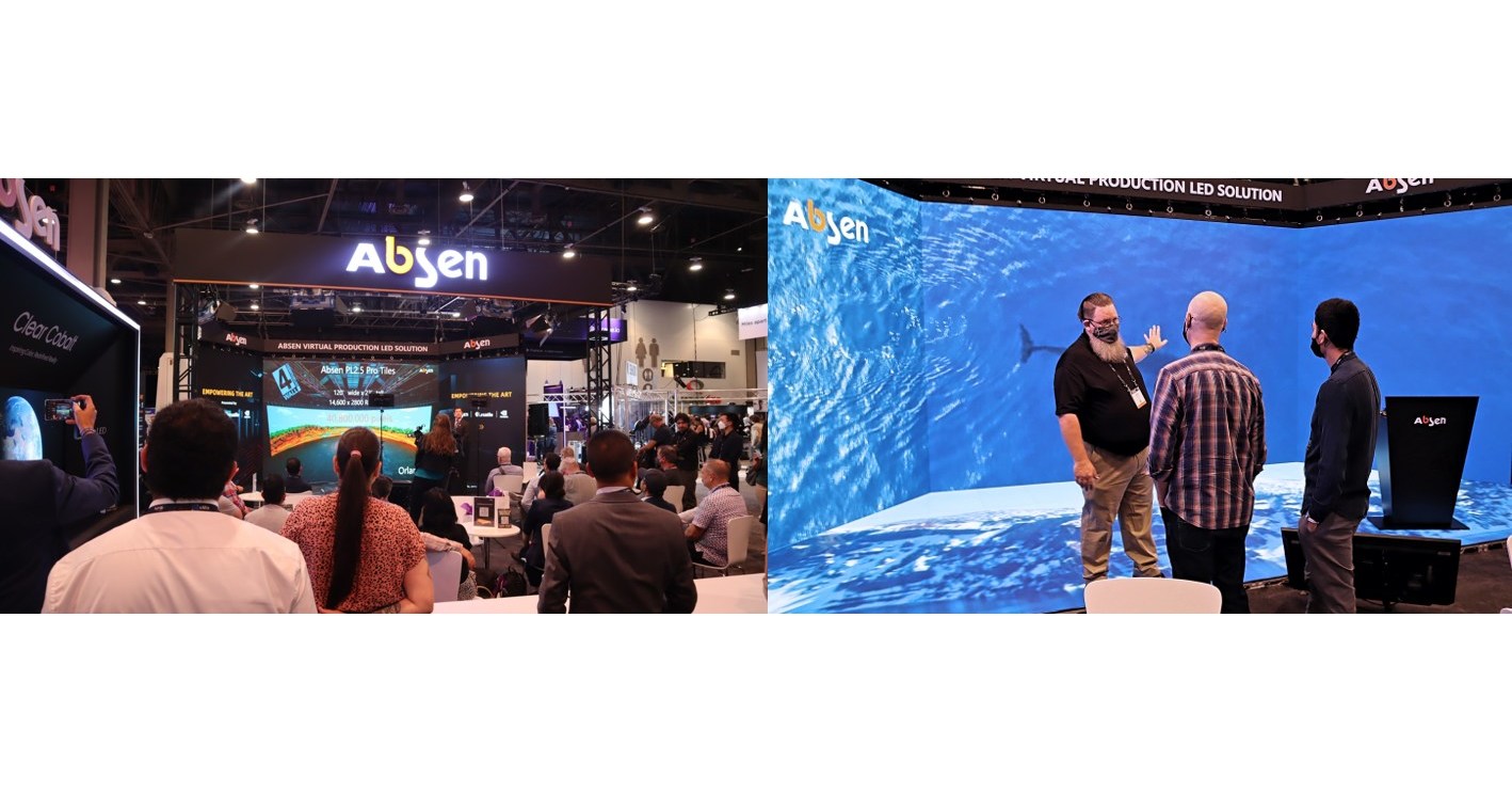 Absen participa en la feria NAB y presenta sus soluciones de producci&oacute;n virtual