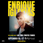 GLOBAL SUPERSTAR ENRIQUE IGLESIAS ANNOUNCES ONLY U.S. SHOWS IN 2022 AT RESORTS WORLD THEATRE IN LAS VEGAS