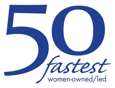 Les 50 entreprises dtenues et diriges par des femmes dont la croissance est la plus rapide en 2022, prsent par la Women Presidents' Organization (WPO) et parrain par JPMorgan Chase. (PRNewsfoto/Women Presidents Organization)