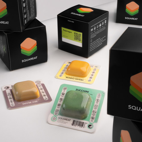 Meals in squares. An innovative food concept.